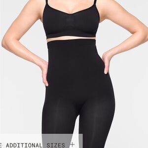 SKIMS Black High-Waisted Shapewear